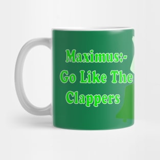 Funny Bellringing Slogan in green Mug